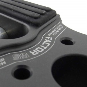 Suport ochet Flatlink universal cu pin din titan și protecție cauciuc, negru, Factor 55 - Img 2
