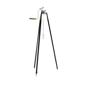 Suport trepied reglabil Perfect Home cu scripet pentru ceaun, înălțime 180 cm.