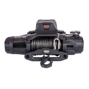 Troliu electric auto EMD Winch Dual Speed 13000lbs (5897kg), 12V, cablu sintetic, 25m, raport 201:1 / 100:1 - Img 4