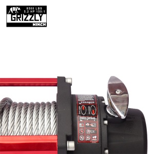 Troliu electric Grizzly Winch 8500lbs (3855KG) 12v Cablu de Otel 18m Raport 150:1