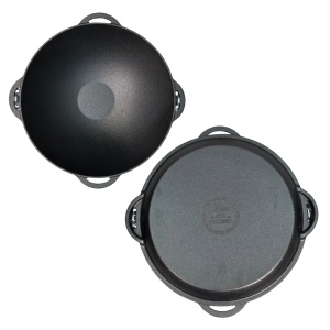 Wok 3 în 1 din fontă 37 cm Perfect Home - Img 8