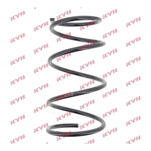 Arc elicoidal față KYB pentru Toyota RAV 4 II (2000-2005) cu logo-ul brandului.