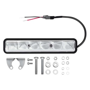 Bara LED Spot de 18.2 cm, cu șuruburi și accesorii complete de montaj.