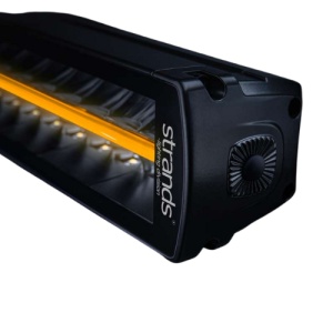 Bara LED Siberia DR 200W, 5700K, 56,2 cm, 6316 lm, rază 424 m, fascicul optimizat, aluminiu negru, rezistent la apă și praf (IP67/IP69K), DT-4PIN, Strands