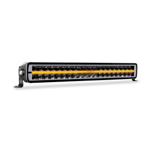 Bara LED Siberia DRH 56 cm, 200W, 6316 lm, rază 450 m, 6000K, fascicul combo, lentilă încălzită, lumină alb și chihlimbariu, carcasă aluminiu negru, lentilă clar, suport inox/aluminiu, rezistent la apă și praf (IP67/IP69K), Strands