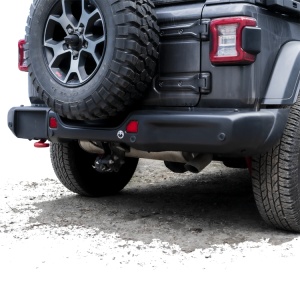 Bară spate Jeep Wrangler JL 2018 - 2023 din aluminiu OFD - Img 3