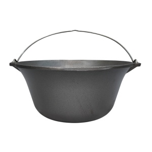 Ceaun din fontă naturală 10,8 litri 37,5 cm Perfect Home