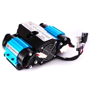 Compresor de aer cu dublu piston HF (12V) universal, debit 174 l/min, 10 bar HF