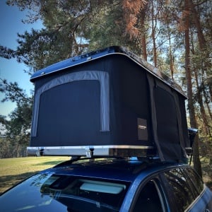Cort auto Maggiolina Grand Tour 360° 2 Persoane Negru 130 x 210 x 96 cm Autohome - Img 9