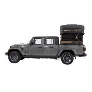 Cort de acoperis auto 3 persoane, 279 kg, cu două niveluri, compatibil cu autovehicule tip pick-up, acționare automată, Wingman X Wild Land