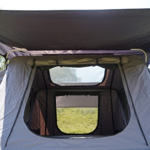 Cort de acoperiș auto cu Sky Roof, 2 persoane, 140 x 240cm, 53 kg, Overlander Adventure 3.0