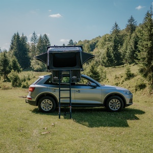 Cort de acoperiș auto Overlander Discover Max, cu Sky Roof, 3 persoane - Img 8