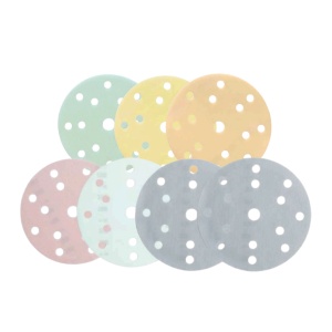 Disc abraziv MICRUM Mil, 150 mm, 15 gauri, P2500, flexibil, șlefuire uscată, vopsele, 3DProducts