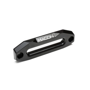 Fanta (ghidaj cablu) pentru troliu, material aluminiu, negru, 254mm, compatibil cu trolii cu plasma sintetică, Macon Winch