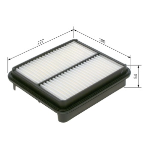 Filtru aer Suzuki Vitara (1988-2005), Grand Vitara (1998-2015) Bosch - Img 4