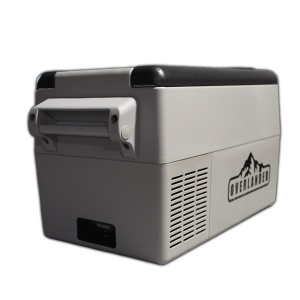 Frigider auto pentru camping 35 l, 12/24/220v, -20/+20°c, 50w, display led, carcasă gri, Overlander