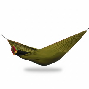 Hamac hikerjoy PRO Green Army, ripstop 70D, 300 kg, Hikerjoy