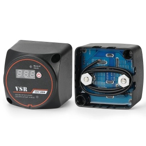 Izolator baterie dublă inteligent VSR cu voltmetru, mod Manual/Auto, 12V 140A, ORE4x4