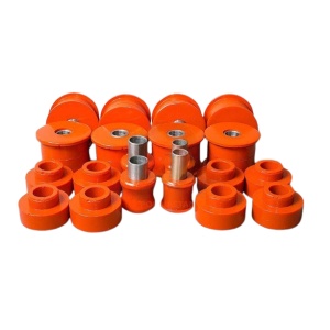 Kit bucse Toyota Land Cruiser 70/73 (1984-1991) Poliuretan 65mm Portocalii 75 ShA Elast-Pol