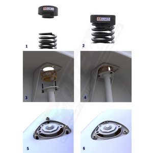 Kit inaltare Suzuki Grand Vitara 1 (1998-2005) cu Icamber12 inclus, +5cm ORE4x4