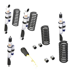 Kit suspensie complet Nissan Patrol Y61 (1997-2010) lift 50 mm amortizoare cu rezervor reglabile Terrain Tamer