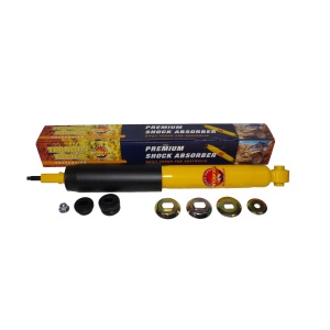 Amortizor Terrain Tamer cu ambalajul și accesoriile pentru kitul de lift 50mm.