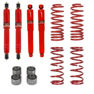 Kit suspensie cu amortizoare Foam Cell pentru Nissan Patrol Y61 LWB (1997-2010) lift 50 mm, Pedders