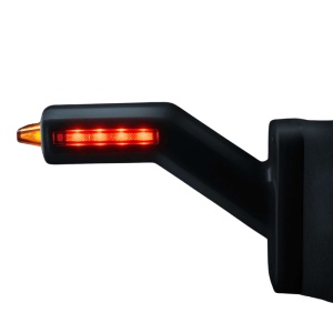 Lampă laterală LED stânga Freedom Light Guide, 8W, 12–24V, cablu 400 mm, carcasă cauciuc, lentilă policarbonat, 58x161,5x112 mm, rezistent la apă și praf (IP6K9K), Strands