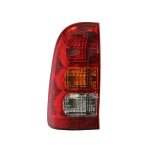 Lampă spate stânga Toyota Hilux (2005-2010), cu dulii, semnalizare portocalie, Depo