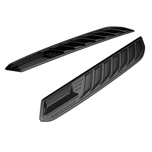 Ornamente capotă pentru Ford Ranger / Ranger Raptor (2019-2023) negru satinat Air Design - Img 2