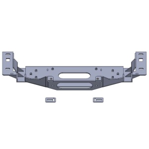 Desen tehnic al suportului de troliu dedicat pentru Ford Ranger Raptor (2023+).