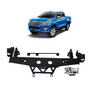 Suport troliu dedicat și accesorii de montaj pentru Toyota Hilux Revo (2016-2021).
