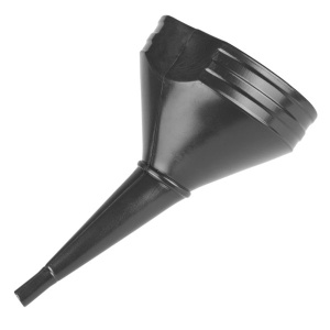 Pâlnie unghiulară negru, sită din cupru, plastic durabil pentru motorină, ulei de motor sau benzină Mammooth