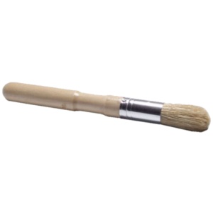Pensulă curățare tapițerie textilă, interior auto, peri nailon bej, DUST BRUSH, 3DProducts