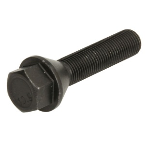Prezon roată M12x1.25, filet 45 mm, cap conic, cheie 17, negru, Mammooth