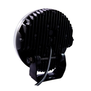 Proiector LED Freedom Maximum Position 7″, 102W, 9761 lm, rază 313 m, 5700K, fascicul optimizat, lumină de poziție alb și galben, lumină laterală, fază lungă, lentilă clară, suport oțel inoxidabil, rezistent la apă și praf (IP6K9K), Strands