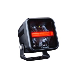 Proiector led Siberia Red Panda 72x72mm 40W Strands - Img 1