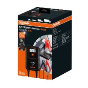 Ambalajul redresorului inteligent baterie auto Osram BATTERYcharge 908, Redresor inteligent baterie auto.