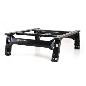 Rollbar Universal Pick-Up pentru corturi de acoperiș si accesorii overlanding, cu proiectoare incluse, negru, AQM4WD S75