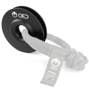 Scripete pentru cablu sintetic troliu universal, avantaj mecanic 2:1, OFD Offroad Fabrication - Img 5