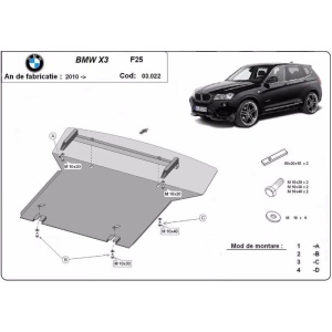 Scut auto metalic BMW
