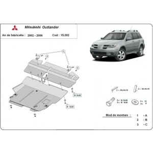 Scut auto metalic Mitsubishi