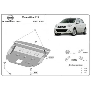 Scut auto metalic Nissan