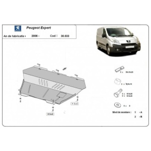 Scut auto metalic Peugeot