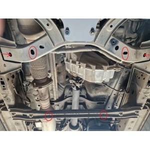 Scut metalic pentru reductor Ford Ranger (2023-2026), otel 3 mm, Scut Protection - Img 2