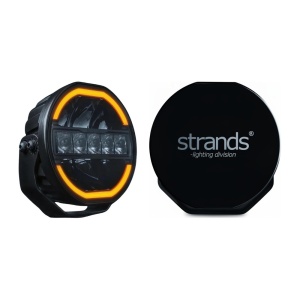 Set proiector LED Strands Siberia Skylord 7 inch cu capac de protecție, rază 628 m