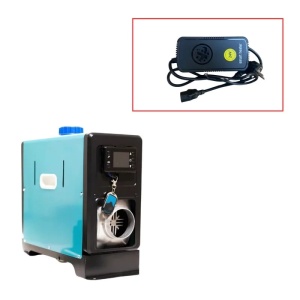 Sirocou portabil verde 8 kw, 12v/24v/220v cu transformator inclus, carcasa din aluminiu Smart Heater