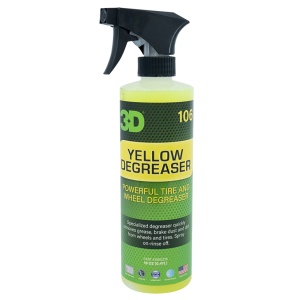 Solutie curatare jante si anvelope, 3D Yellow Degreaser, fara acid, concentrat, 473 ml, 3DProducts