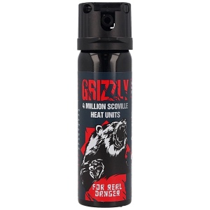 Spray autoapărare și protecție împotriva urșilor, cu piper Grizzly Gel 63 ml, rază 6m, 4 mln SHU, 26.4% OC, Sharg