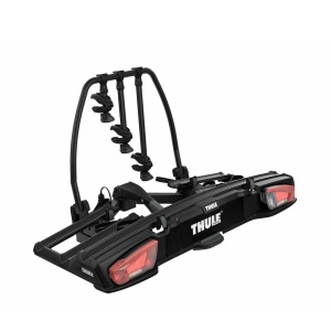 Suport 3 biciclete Thule VeloSpace 939 XT3 cu prindere pe carligul de remorcare (13pini) Negru - Img 1